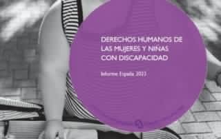 Portada Informe derechos mujeres discapacidad Espana 2023